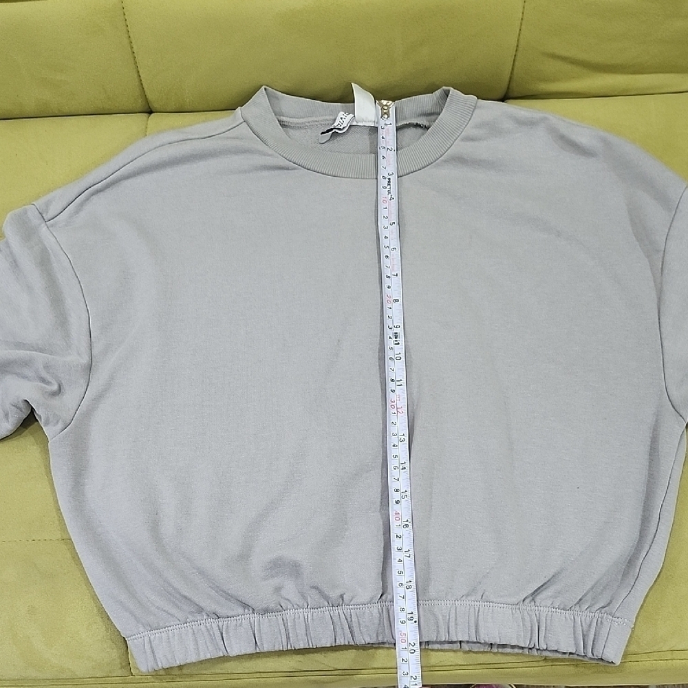H&M Light Gray Women's Sweatshirt - Picture 8 of 8